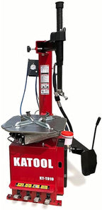 KATOOL 2.0HP Bead Blaster 24" Clamping Tire Changer Machine with 4 Aluminum Pedal KT810 Wheel Changer Tire Changer Machine Garage Equipment Auto Repair