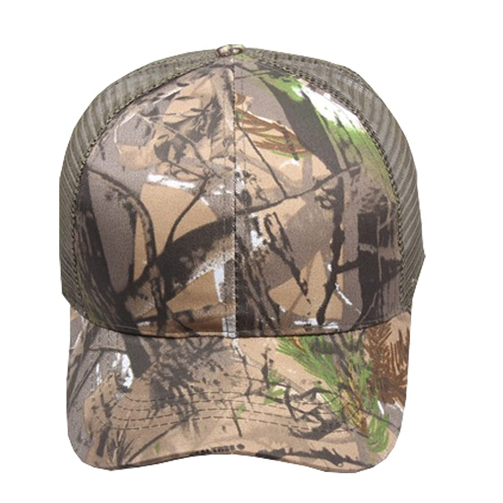 Foetest Adjustable Baseball Cap Camouflage Mesh Hat Sports Net Cap Sport Summer Hat Military Cap