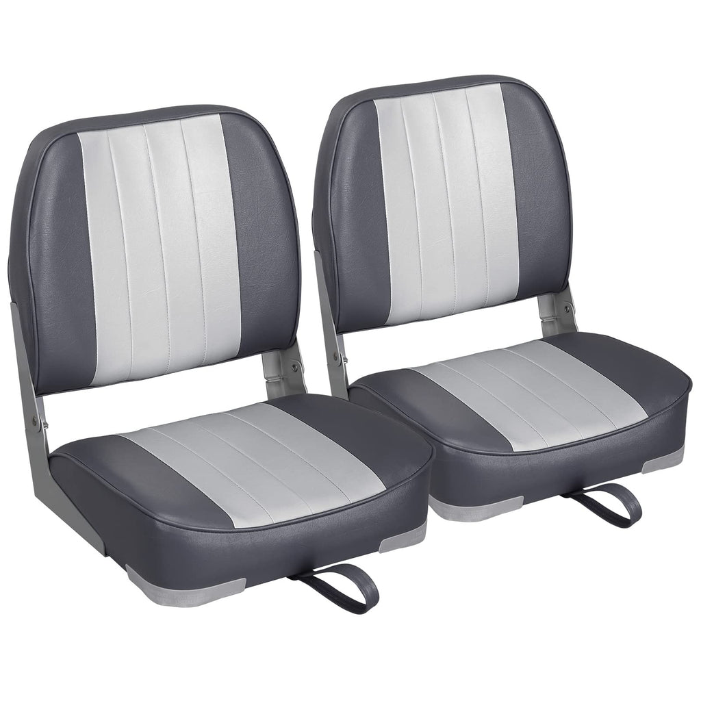 Leader Accessories A Pair of New Low Back Folding Boat Seats(2 seats)