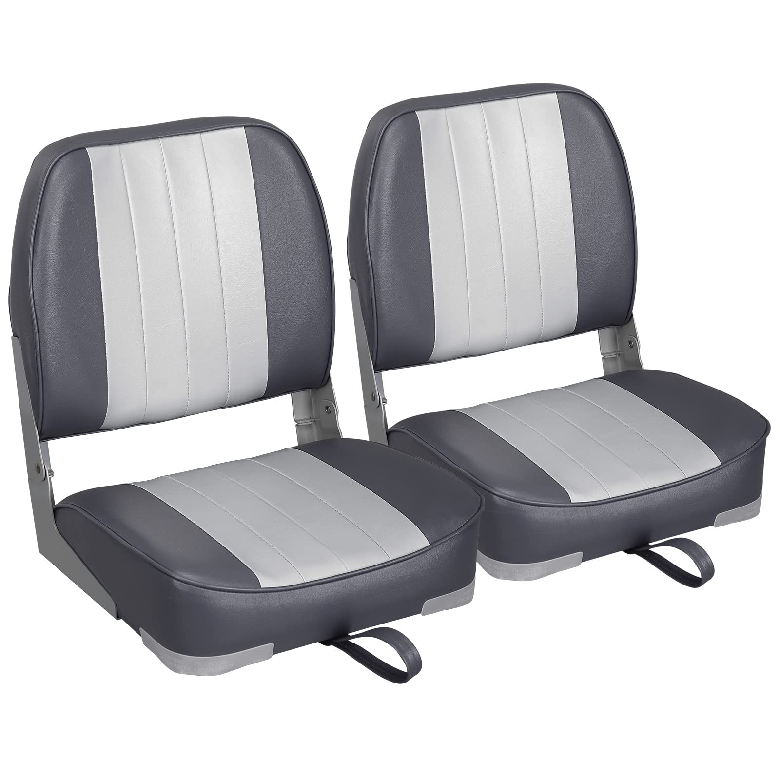 Leader Accessories A Pair of New Low Back Folding Boat Seats(2 seats)
