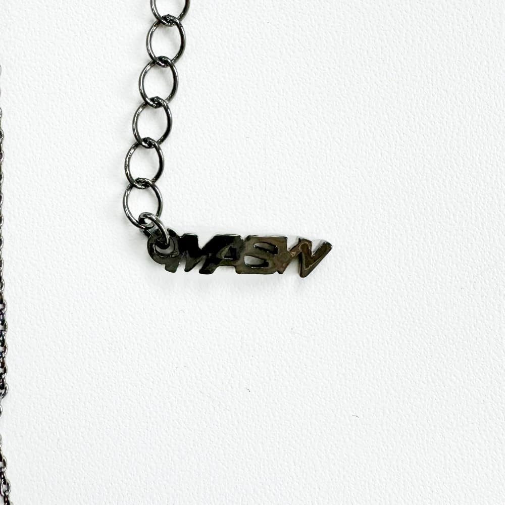 original design hip hop style Gothic necklace Crow red Rose necklace women's fashion gift M3500