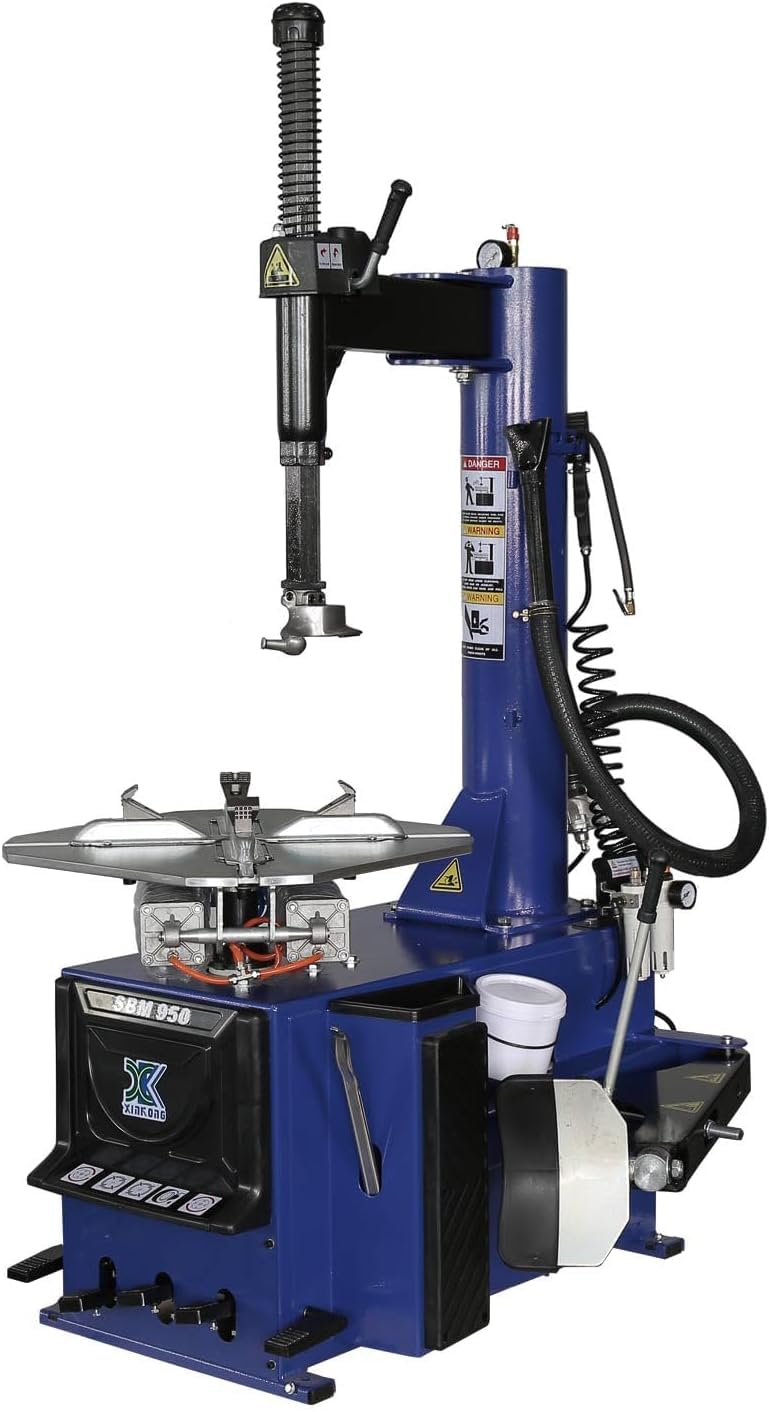 XK New Model 988 Tire Changer Tire Machine Wheel Changers Combo 690 Balancer Rim Clamp with 36 Month Part Replacements 110V