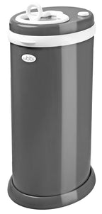 Ubbi Steel Diaper Pail, Odor Locking, No Special Bag Required, Award-Winning, Registry Must-Have, White