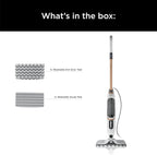 Shark SteamSpot Steam Mop with Steam Blaster Technology, 3 Steam Modes, 2 Washable Pads, XL Removable Water Tank, Lightweight, Steam Cleaner for sealed Hard Floors, Hardwood, Tile, Laminate, S2001