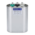 45/5 uF 45+5 MFD 370V or 440V Dual Run Start Round A/C Capacitor 45 5 uF 370 440 Volt VAC CBB65B Air Conditioner Capacitors for AC Unit Fan Motor Start or Heat Pump or Condenser Straight Cool