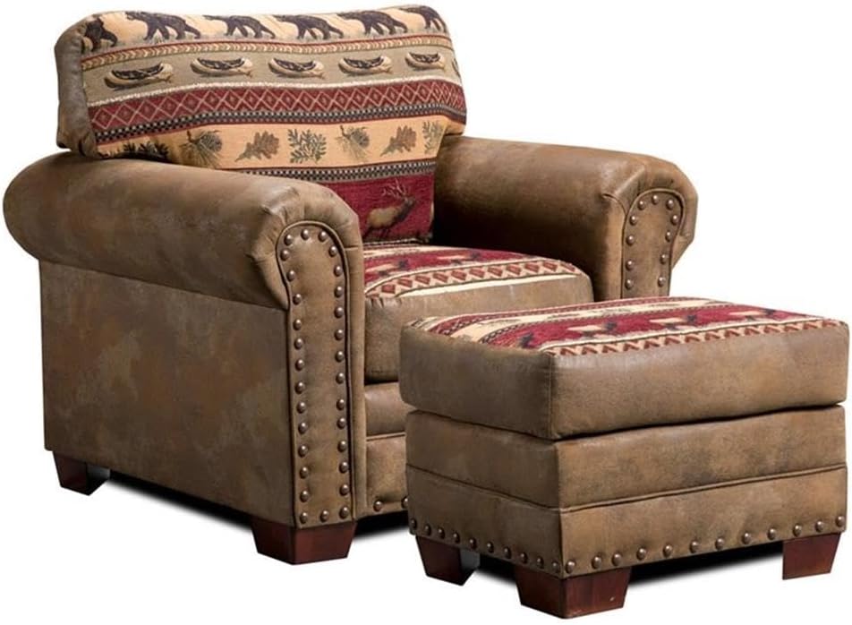 American Furniture Classics 4-Piece Sierra Lodge Sleeper Sofa