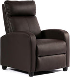 FDW Recliner Chair Reclining Sofa Leather Chair Home Theater Seating Lounge with Padded Seat Backrest