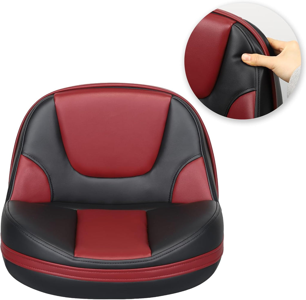 Leader Accessories Pro Casting Boat Seat Lean Pro Fishing High Back Bass Boat Seat Butt Seat