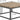FOLUBAN Coffee Table, Modern Square Center Table for Living Room, Industrial Rustic Wood and Metal Cocktail Tea Table, 31.5 Inch, Oak
