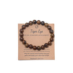 Pingyongchang Stress Relief Anxiety Yoga Bracelet,Mantra Bracelets for Women Natural Crystal Stone Healing Gifts Birthday Gifts for Jade Bracelet for Men