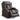 TUNYI Power Loveseat Recliner Sofa with Massage & Heat Home Theater Seating with Console Electric Recliner RV Sofa with USB/Outlet/Storage/Side Pocket/LED Light/Speaker (Brown, Loveseat)