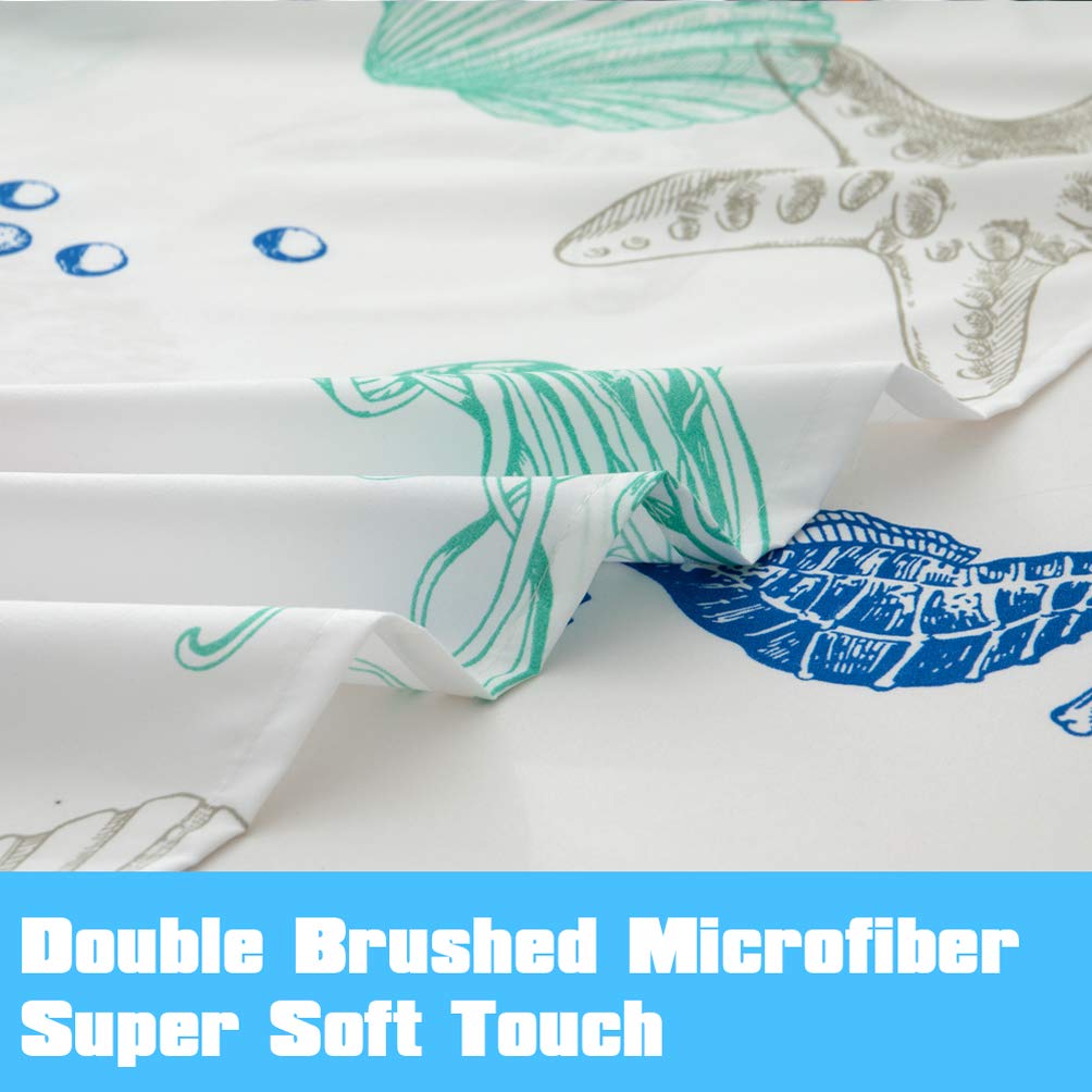 ست ملحفه کودکان یونیکورن صورتی JSD، سایز تویین، ۳ تکه، ملحفه‌های رختخواب میکروفایبر چاپ شده با طرح رنگین کمان برای دختران، جیب عمیق