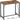 HOOBRO Bar Table with Charging Station, Rectangular Pub Table, High Top Coffee Table, Counter Bar Height Table, Narrow Long Dining Table, 35.4" L x 15.7" W x 35.6" H, Rustic Brown and Black BF90UBT01
