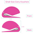 6 Pack Letter Opener Envelope Slitter – Envelope Opener for Women Men,Office Worker,Graduate Students,Home,Office,Postal.Mail Opener with Safety Concealed Sharp Blade Neatly Opened Without Damage