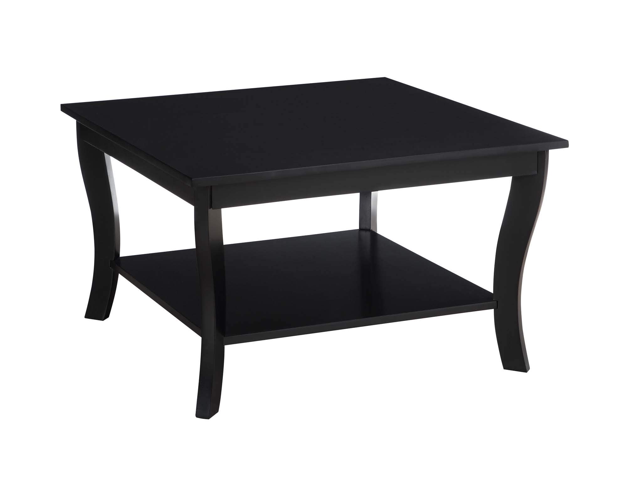 Convenience Concepts American Heritage Square Coffee Table, White