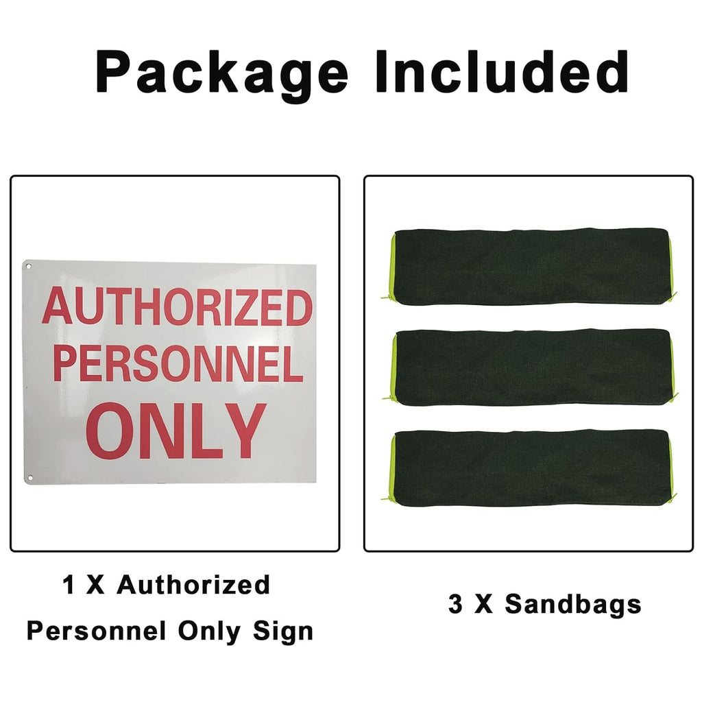 13 Foot Portable Driveway Fence Safety Barriers Barricade Expandable Mobile Folding System for Construction Traffic Control Driveway Gate Outdoor