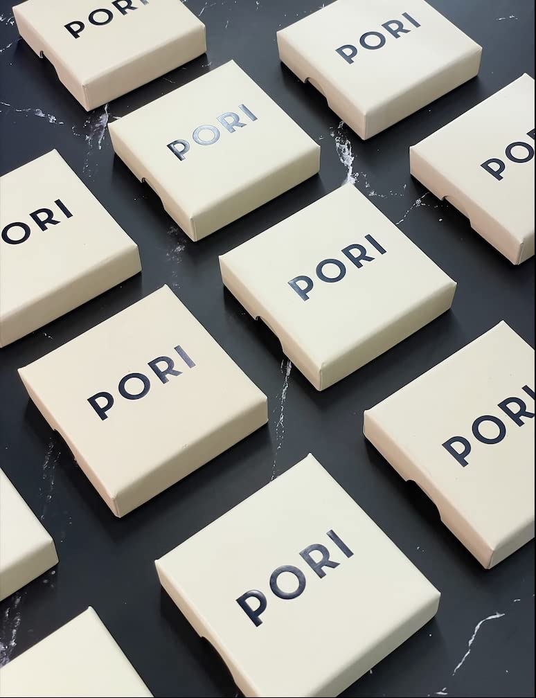 PORI JOALHEIROS Corrente Espelhada com Corte Diamante 2,0MM em Ouro Maciço 14K - Escolha Sua Cor - Tamanhos Unissex 16"-30" (Amarelo, 18)