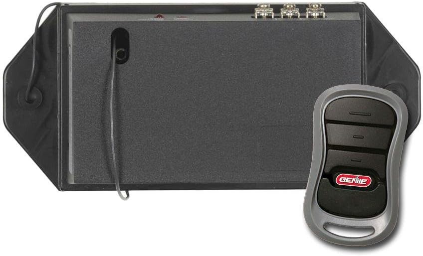Genie Model GIRUD-1T Alleviates Frequency Interference in Garage Door Opener Remotes Upgrades Most Major Brands to Intellicode Security, Black