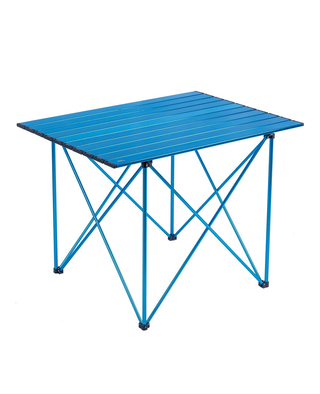 iClimb Ultralight Compact Camping Folding Table with Carry Bag (Black - S)