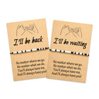 Tarsus Long Distance Relationship Bracelets Gifts for Friend Couple Morse Code Jewelry for Girlfriend Boyfriend His Her Miss You Bracelet