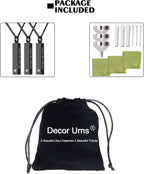 3 Pack Urn Necklace for Ashes Memorial Cremation Jewelry for Ashes, CZ Bar Urn Locket for Ashes Stainless Steel Urns Pendant Keepsake Jewelry with Words: With Me Always & Funnel Kit & Bag