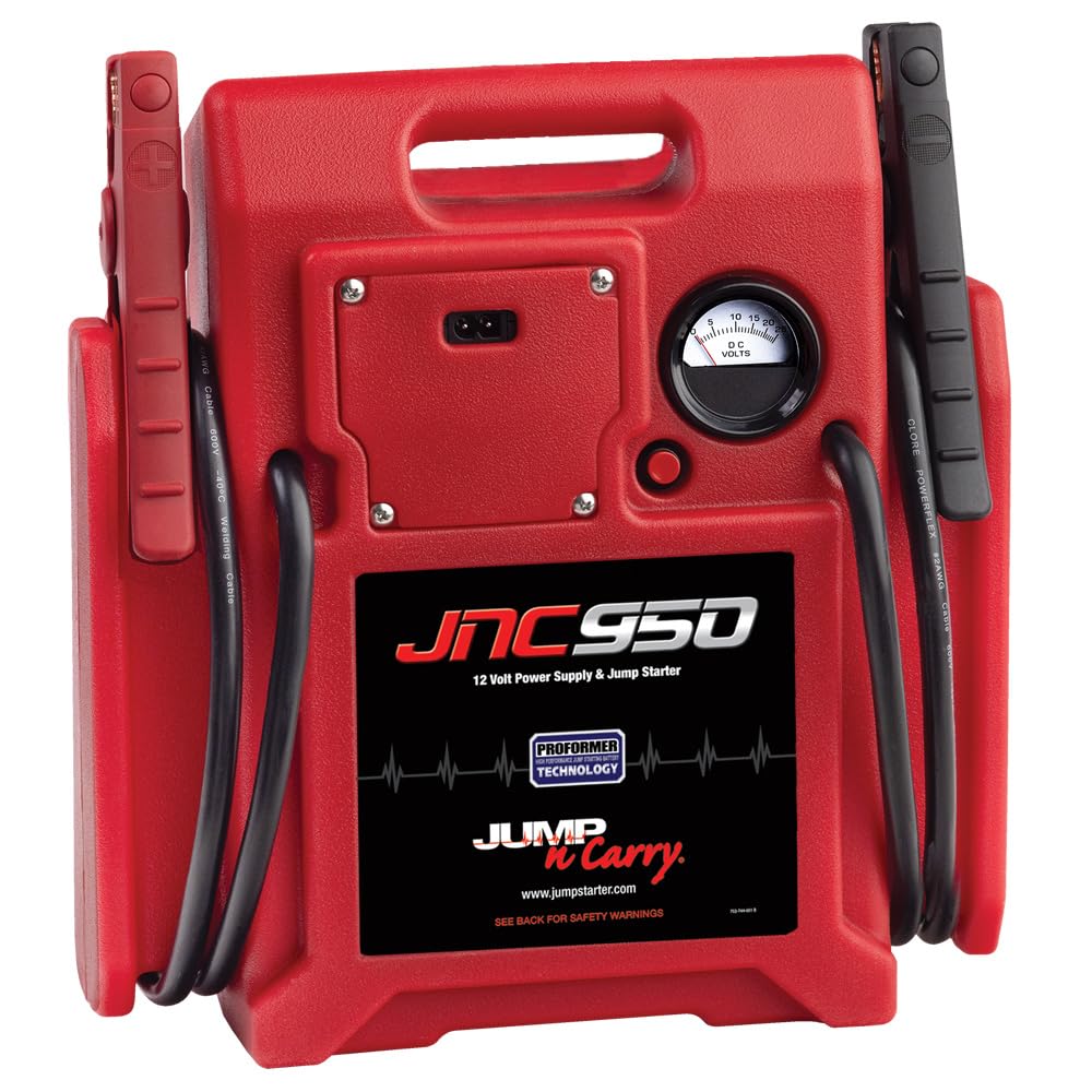 Clore Automotive Jump-N-Carry JNC1224 3400/1700 Peak Amp 12/24V Jump Starter