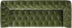 Jennifer Taylor Home Dalton 88" Tufted Chesterfield Sofa (Olive Green Performance Velvet)