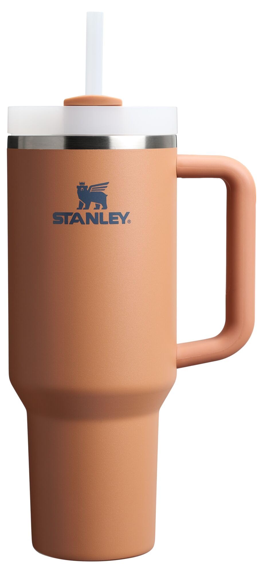 STANLEY Quencher H2.0 Tumbler with Handle and Straw 14 oz | Flowstate 3-Position Lid | Cup Holder Compatible for Travel | Insulated Stainless Steel Cup | BPA-Free | Azure