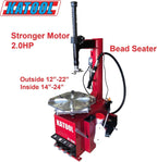 KATOOL 2.0HP Tire Changer Machine with Bead Blaster Tire Machine Tire Changer and Wheel Balancer Machine Combo KT-T810+KT-B760