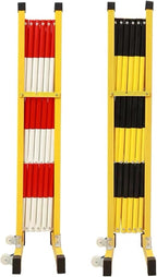 Expandable Security Gate - Mobile Parking Barrier High Driveway Fence | Retractable Traffic Barricade Folding Portable Scissor Gate for Outdoor Road Garage Construction