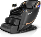 Culanta Massage Chair Full Body, Zero Gravity SL-Track Shiatsu Massage Recliner Chair with Body Scan, Airbags, Foot Rollers, Deep Yoga Stretch, Heating (U1-Black)