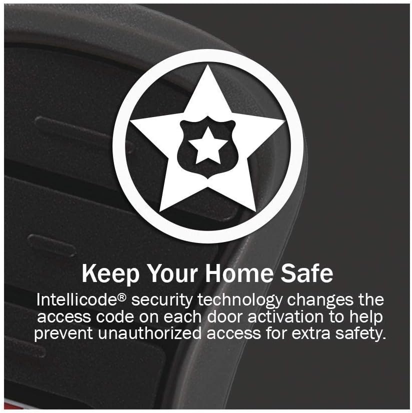 Genie Model GIRUD-1T Alleviates Frequency Interference in Garage Door Opener Remotes Upgrades Most Major Brands to Intellicode Security, Black