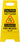 Caution Wet Floor Sign, Bilingual Foldable Safety Sign (17.12in x 8.38in x 0.94in), Yellow (1 Pack)
