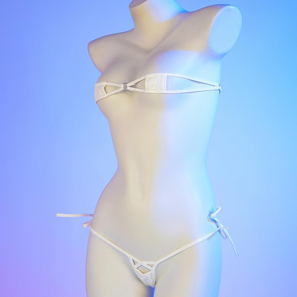 Micro bikini JasmyGirls extrême goth maillots de bain pour femmes lingerie succube maillot de bain transparent string mini tanga maillot de bain minuscule