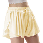 Flowy Shorts Girls Butterfly Shorts Girls Athletic Shorts Kids Butterfly Shorts Toddler Youth with Liner 2-in-1