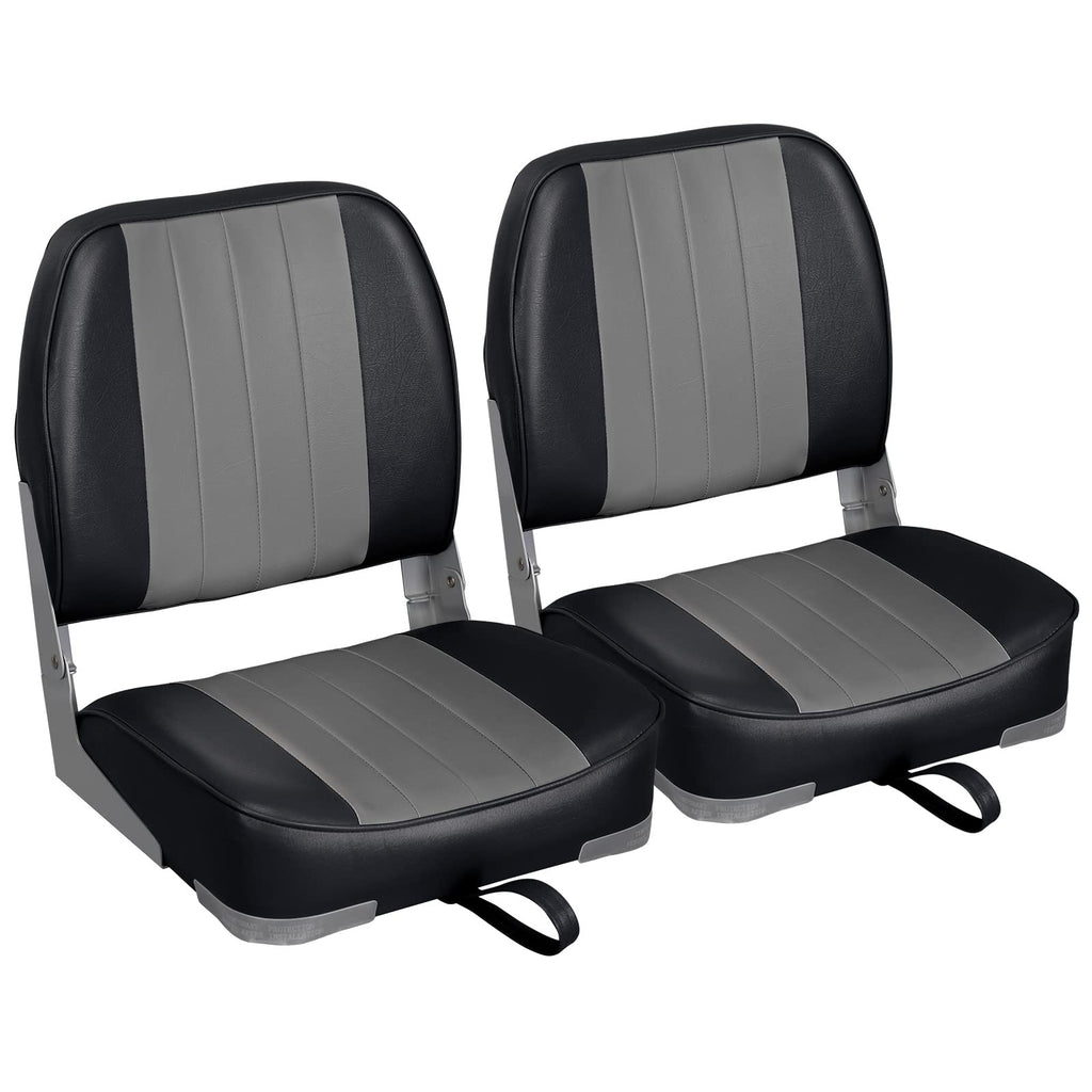 Leader Accessories A Pair of New Low Back Folding Boat Seats(2 seats)
