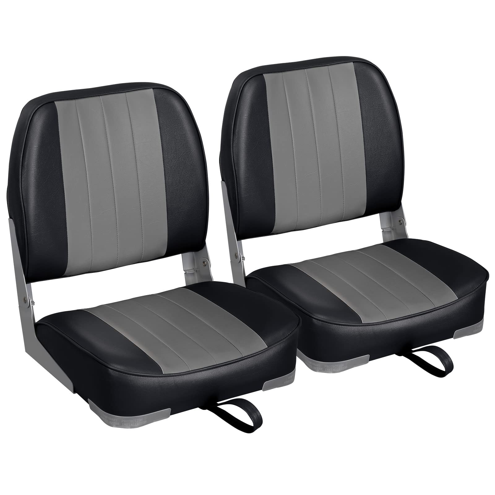 Leader Accessories A Pair of New Low Back Folding Boat Seats(2 seats)