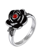 Stainless Steel Heart/Claddagh Cremation Urn Ring for Ashes for Women Waterproof Locket Rings Memorial Jewelry(with Gift Box)