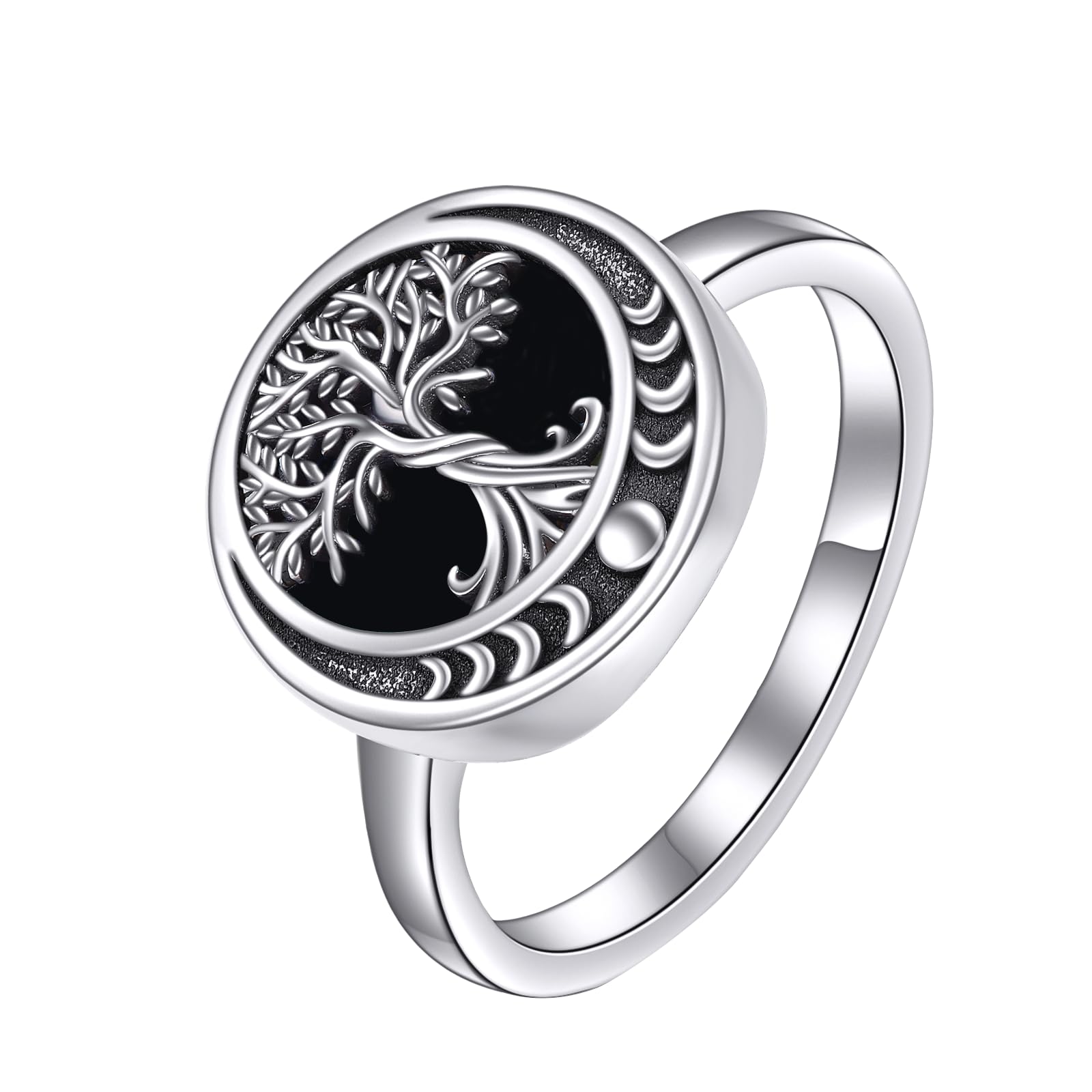 ONEFINITY Tree of Life Rings Sterling Silver Celtic Knot Tree of Life Rings Family Tree Jewelry Gifts for Women