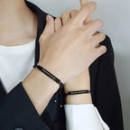 RIPFEVURN 3 Pack Cremation Jewelry Urn Bracelet for Ashes for Women Men Adjustable Memorial Keepsake Bangle Rope Braided Bracelet