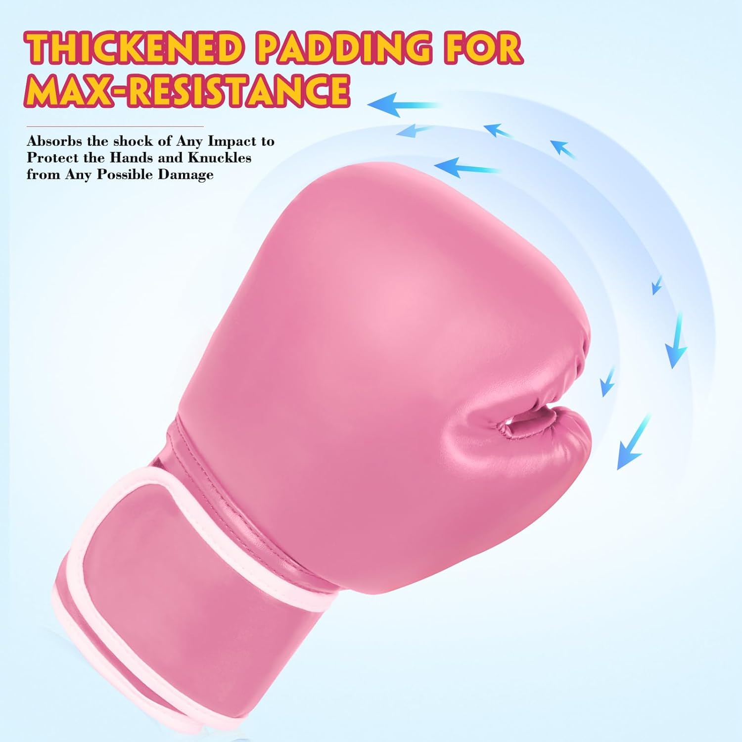 Kids Boxing Gloves for Kids Boys Girls Youth Age 5-12 Years Training Gloves for Punching Bag Kickboxing Muay Thai