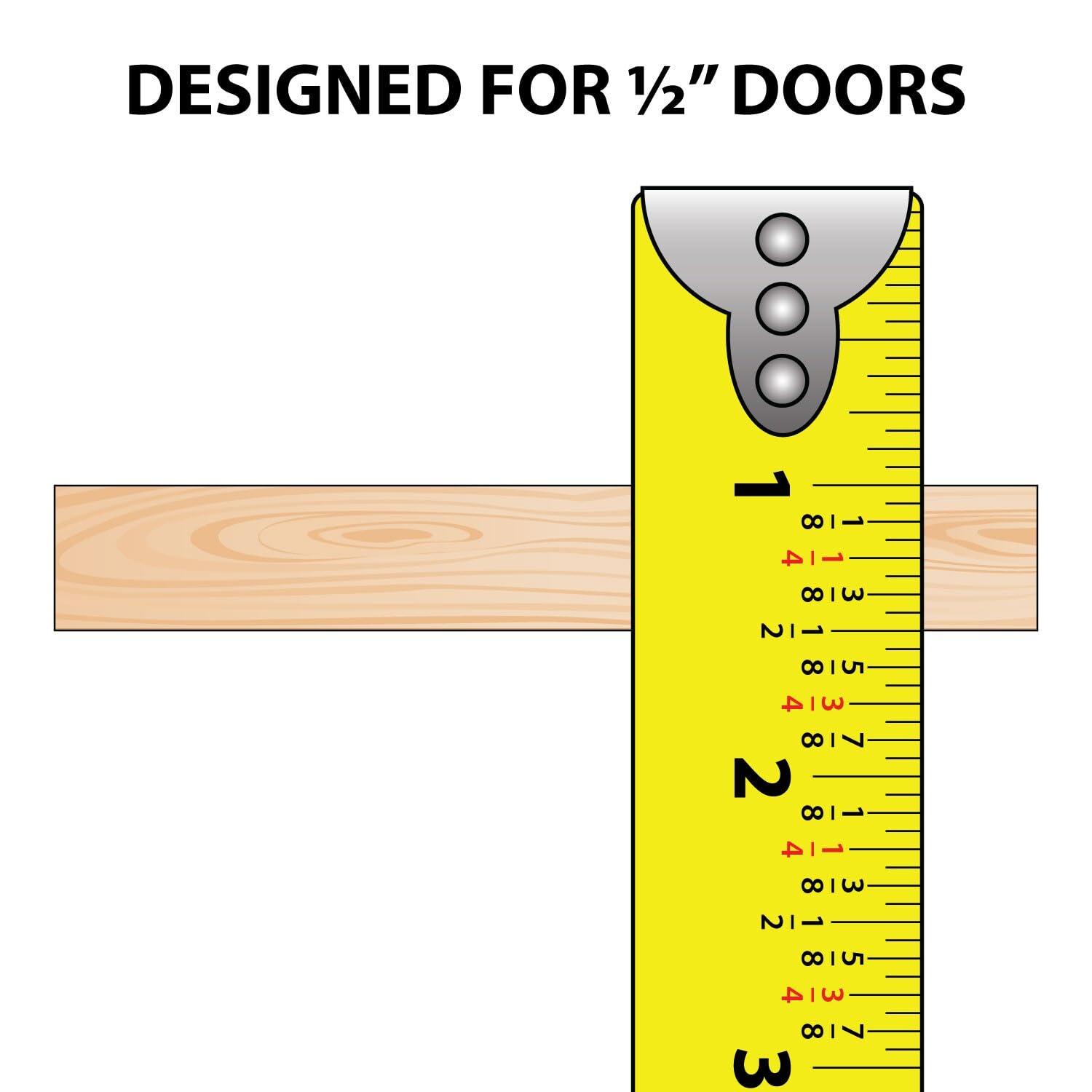 Outwater Industries' Aluminum Sliding Door Track with Mounting Leg for 1/2'' Glass or Wood Door Panels | 3 Foot Upper and Lower Track Set
