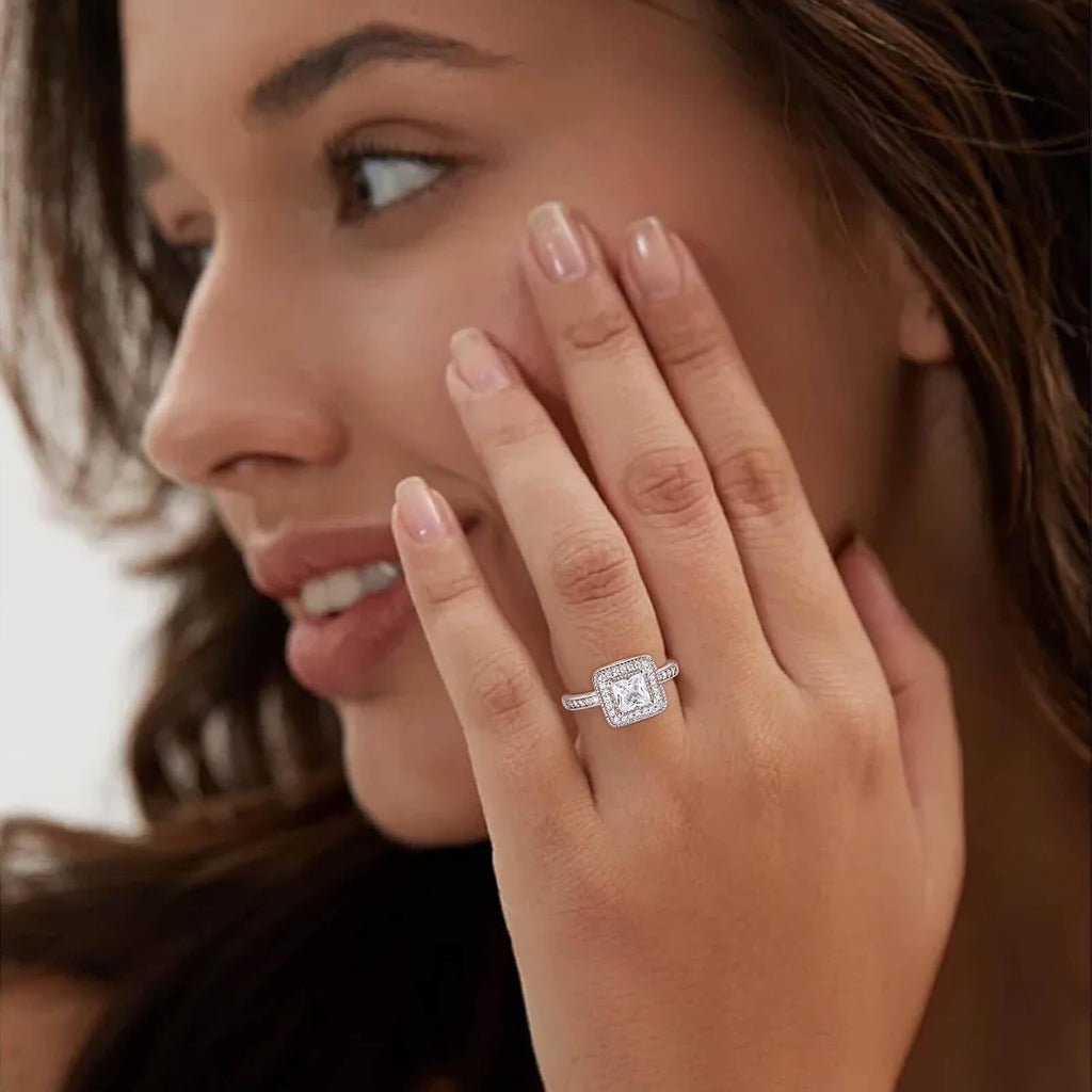 925 Sterling Silver Cremation Urn Ring for Women Memorial Ashes Keepsake Jewelry to Honor Loved Ones