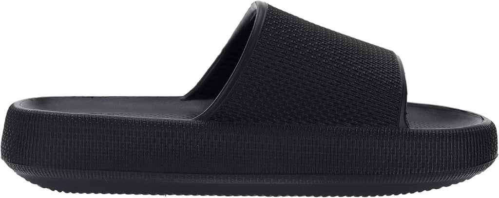 BRONAX Pillow Slippers for Women and Men | House Slides Shower Sandals | Cushioned Thick Sole