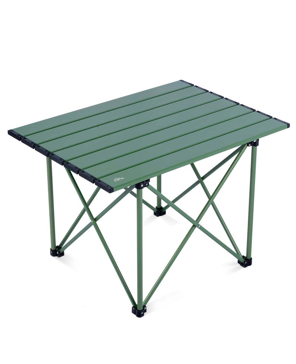 iClimb Ultralight Compact Camping Folding Table with Carry Bag (Black - S)