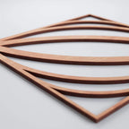 Ekena Millwork WALW16X16X0375OTSCH Otis 3/8"T Decorative Fretwork Wall Panels, 15 3/8"W X 15 3/8"H, Cherry