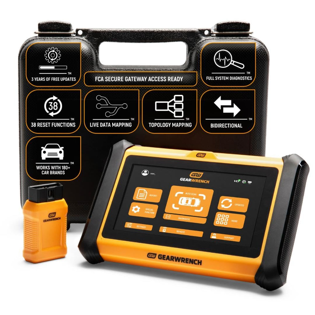 GEARWRENCH Professional Bi-Directional Diagnostic Scan Tool | GWSMARTBT