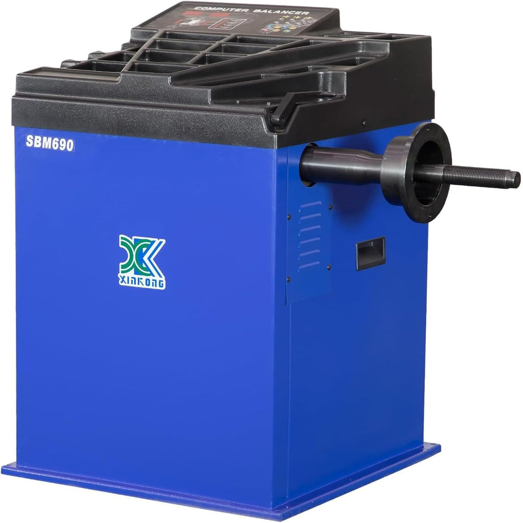 XK New Model 988 Tire Changer Tire Machine Wheel Changers Combo 690 Balancer Rim Clamp with 36 Month Part Replacements 110V