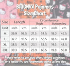 Anime Pajama Pants Women Cute Cat PJS Fluffy Flannel Sleep Bottoms