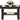 Furinno Simple Design Coffee Table, Dark Brown
